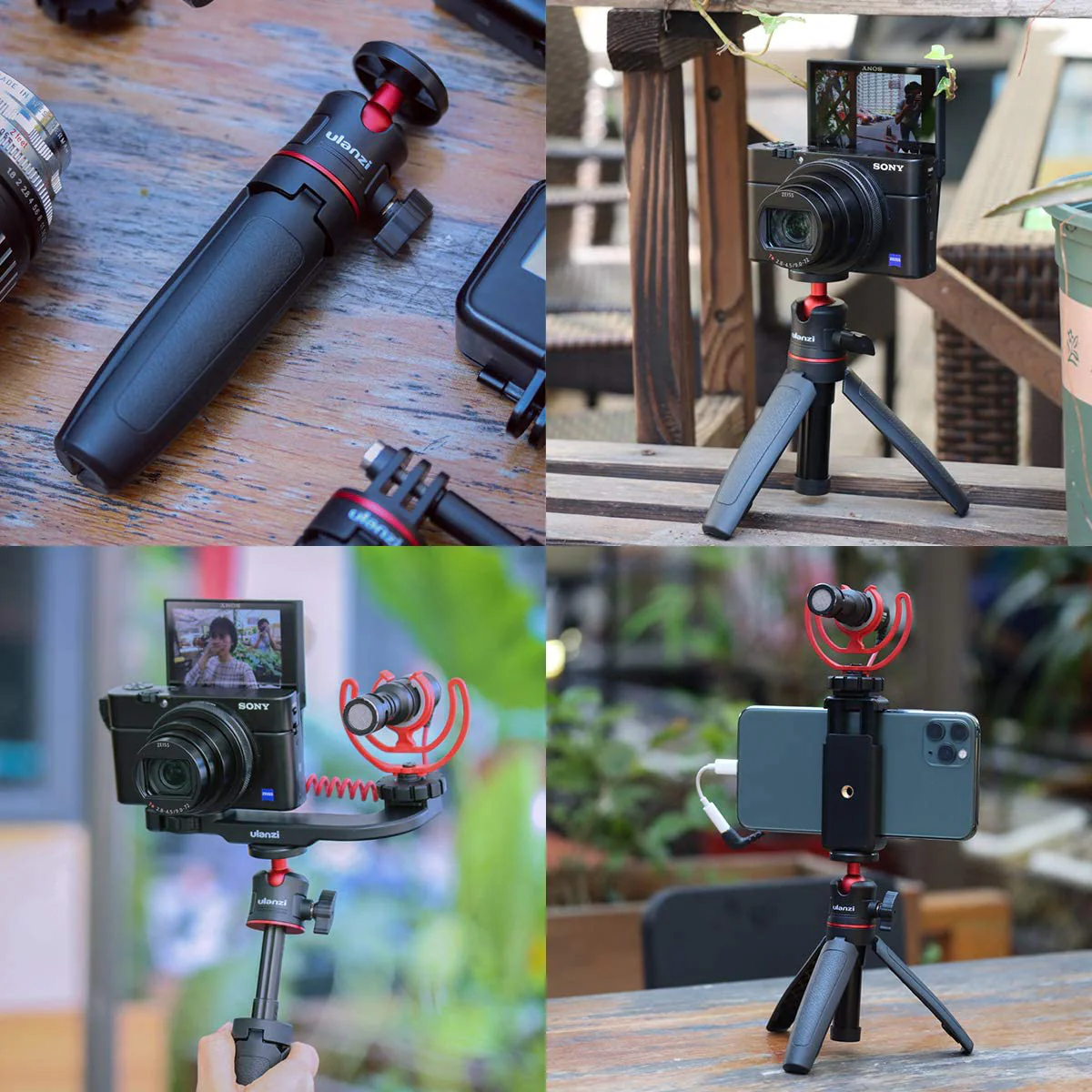 Ulanzi MT-08 Extendable Handheld Tripod 1601 - Image 10