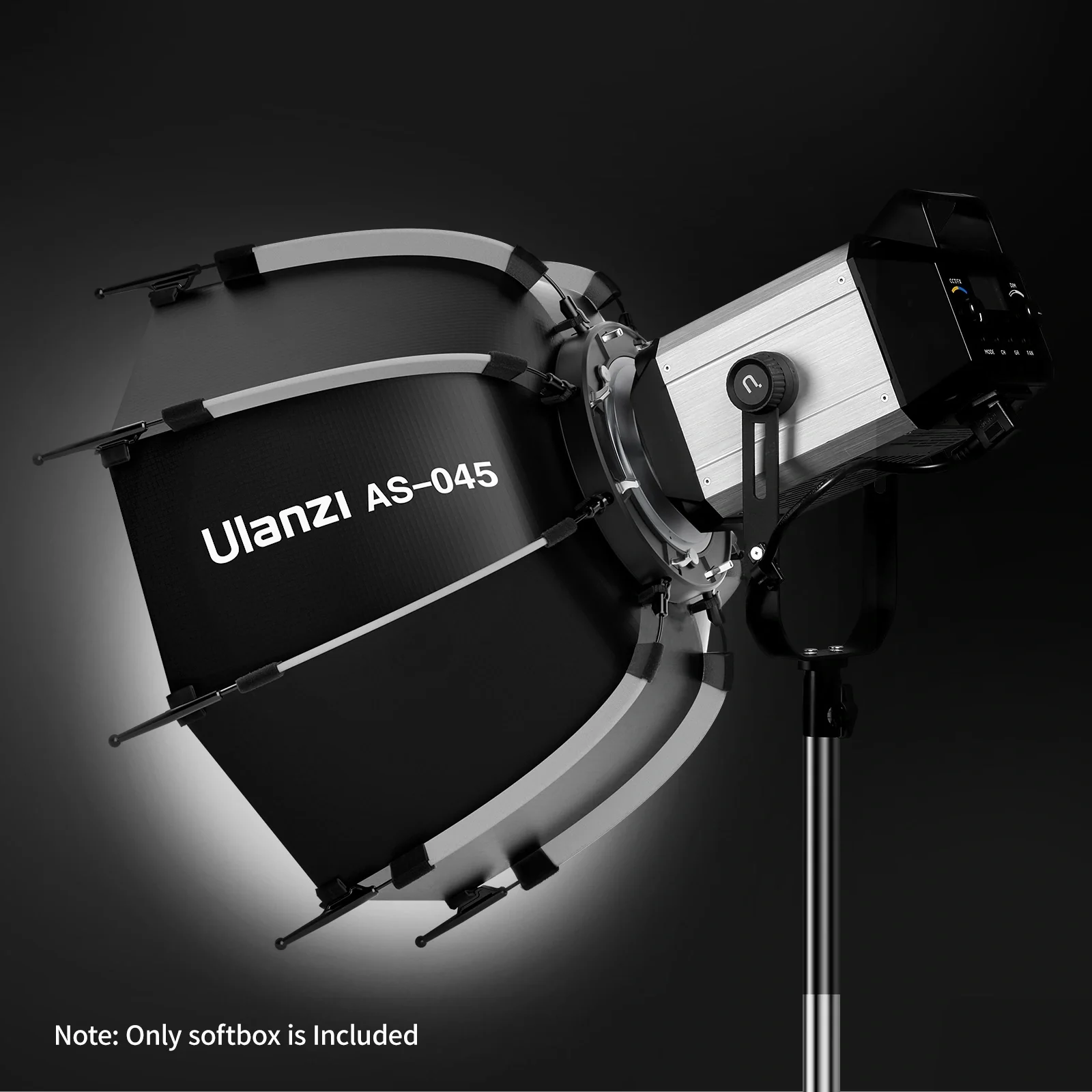 Ulanzi AS-045 Quick Release Octagonal Honeycomb Grid Softbox 3308 - Image 4
