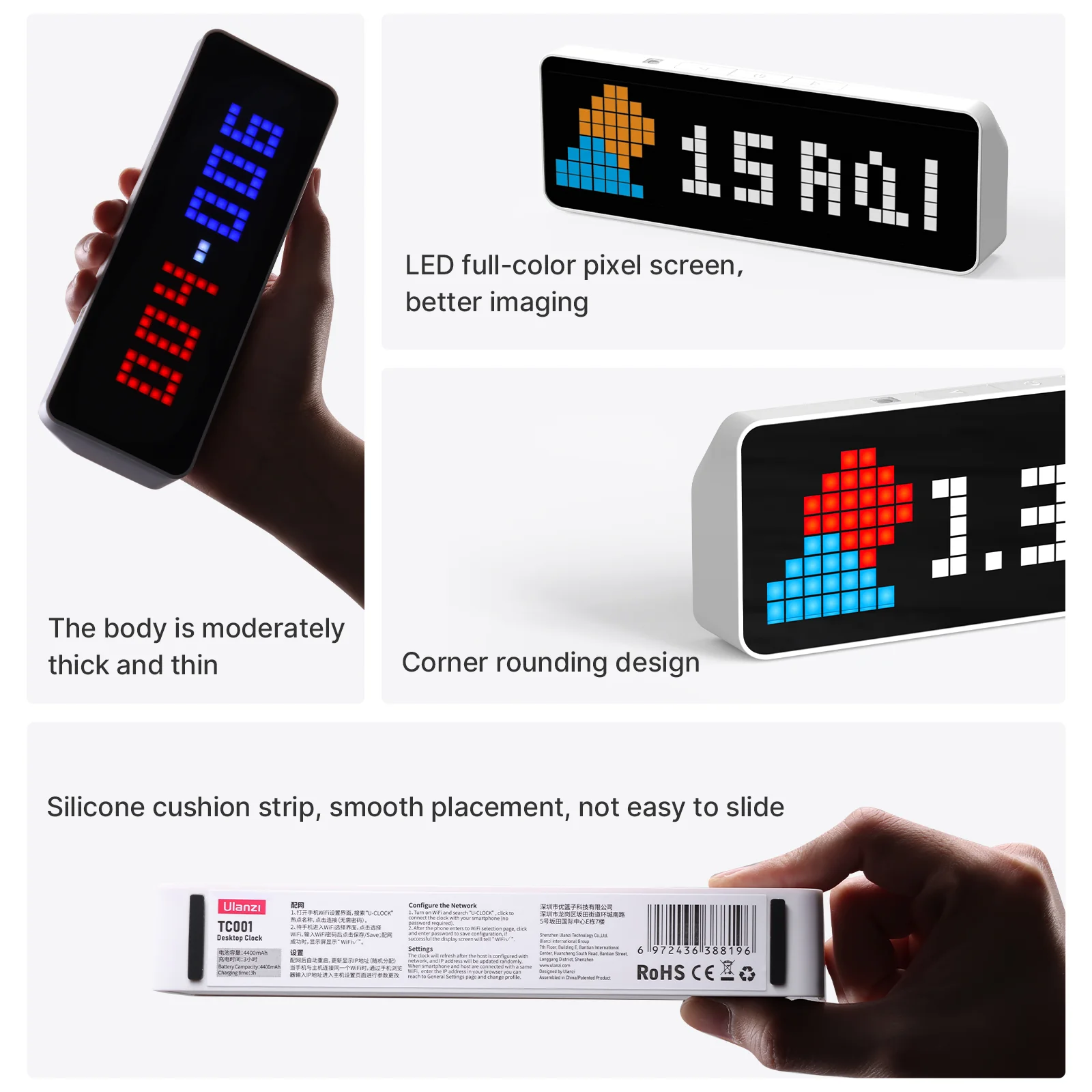 Ulanzi TC001 Smart Pixel Clock 2882 - Image 3